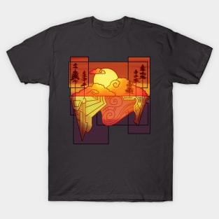 Abstract_Sun T-Shirt